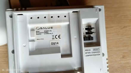 Photo of free Salus RT500RF Thermostat (Tilehurst, Reading RG31) #3