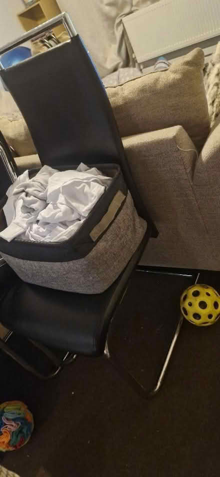 Photo of free Dining chairs x4 (Hanworth RG12) #1