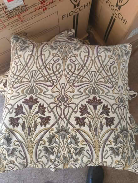 Photo of free 4 William morris style cushions (Selly park B29) #1