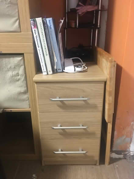 Photo of free Single bedside cabinate 3 draw (Liverpool L6) #1