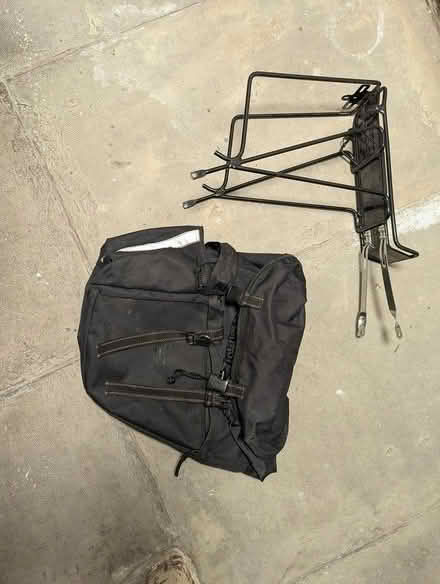 Photo of free Bike Rack and Pannier (Spitalfields E1) #1
