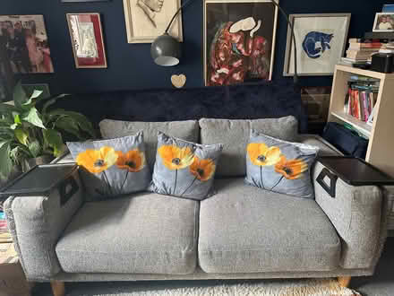 Photo of free 2 seater comfy sofa (Tangmere, Chichester) #1