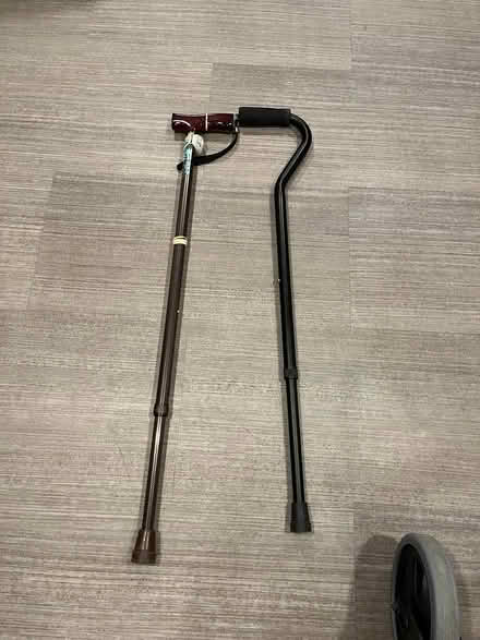 Photo of free 2 adjustable walking sticks (Golden Triangle) #2