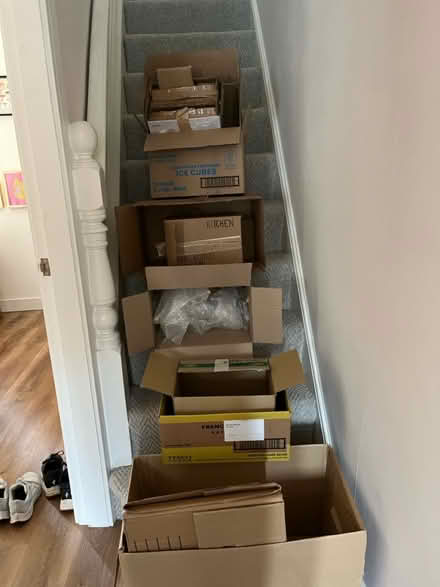 Photo of free 15 small/medium cardboard boxes (L18) #1