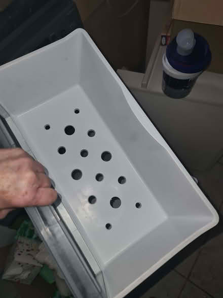 Photo of free Drawers and shelves from Hotpoint fridge-freezer (Dalston E8) #3