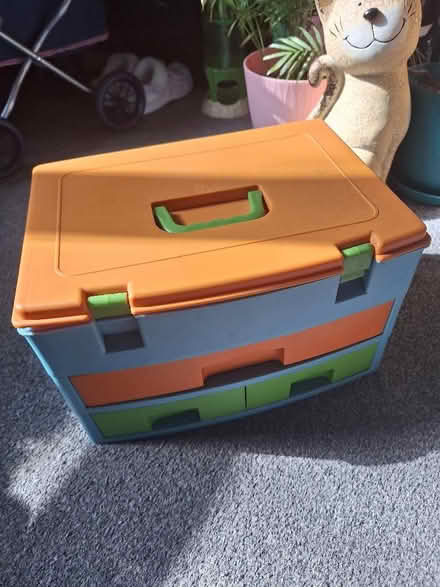 Photo of free Plastic storage box (Southey Green S5) #1