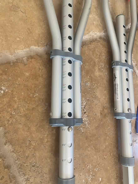 Photo of free adjustable crutches (Morgan Hill) #2