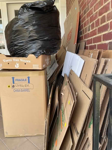 Photo of free More moving boxes and packing paper (Brightwood) #1