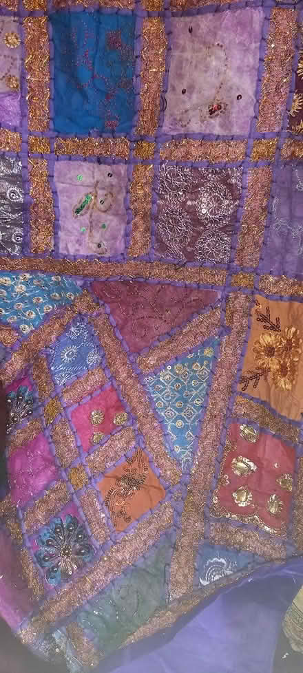 Photo of free 3 Indian Mirror Work Throws (Cheshunt En8) #2