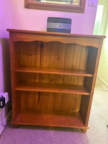 Photo of free Wooden book shelf (West Worthing BN13 1DG) #2