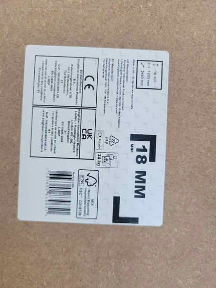 Photo of free Spare 18mm mdf (Pe19 6tg) #2