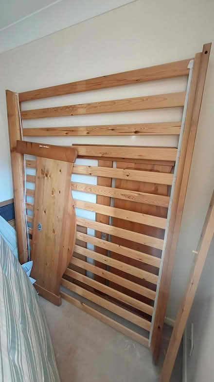 Photo of free Double bed - Wapping/Limehouse bdr (E1W 3WA) #1