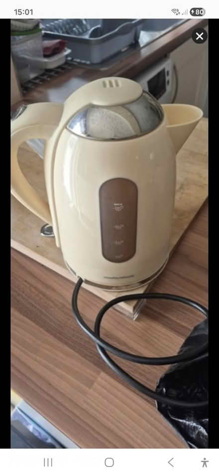 Photo of free Morphy Richards cordless kettle (CR2 8) #1