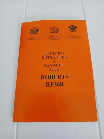 Photo of free Roberts portable radio (Stone Cross) #3