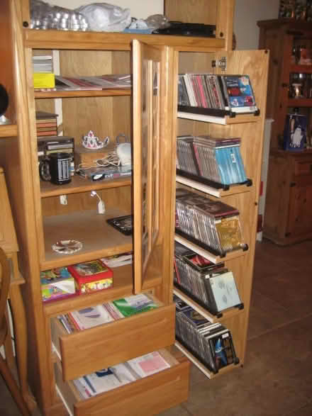 Photo of free Solid oak Entertainment Center (Huntington Beach near 5 points) #2