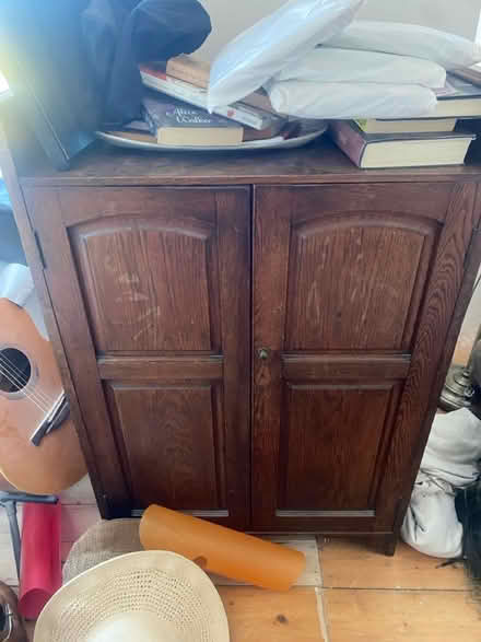 Photo of free Wooden cabinet shelving antique (Chorlton M21) #1