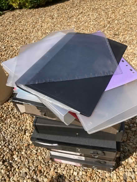 Photo of free Storage boxes and folders (Uley) #2