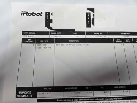 Photo of free Roomba brushes and sensors (Reading Center) #2