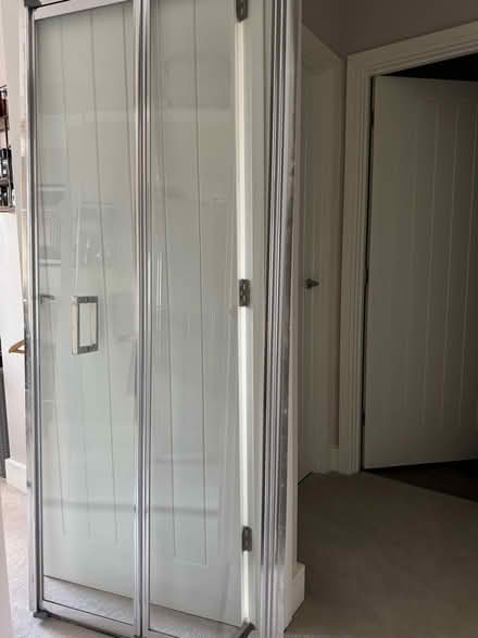 Photo of free Chrome bi folding shower cubicle (Copthorne RH10) #3
