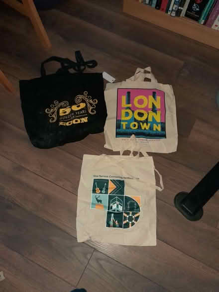 Photo of free Cotton Shopping Bags (Little Amwell SG13) #1