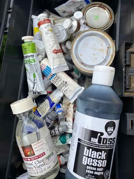 Photo of free Oil & alkyd paints and mediums as shown in photo. (Cockerham LA2) #1