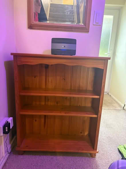 Photo of free Wooden book shelf. (Durrington BN13) #1
