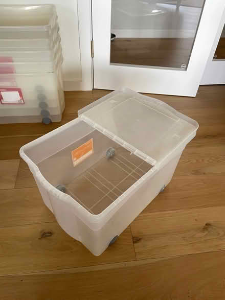 Photo of free Plastic wheeled containers plastic with lids (Crouch End N6) #3