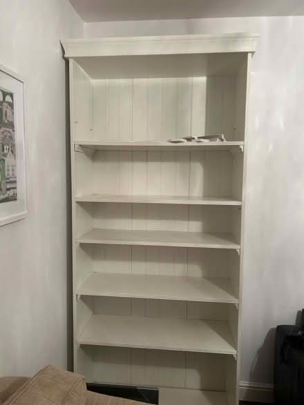 Photo of free Tall, white shelves (Harrogate, HG1) #1