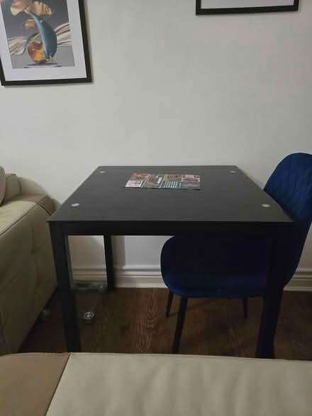 Photo of free Dinning table with a glass top (Ox28 1fj) #1