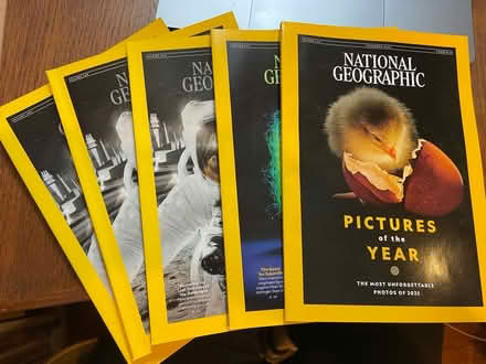 Photo of free 5 National Geographic magazines (Washington, DC) #1