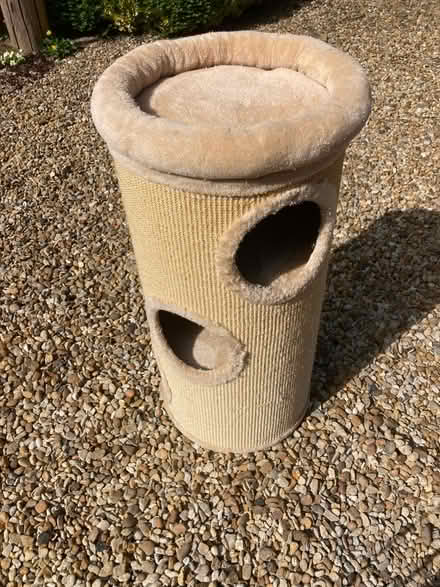 Photo of free Cat scratch and bed barrel (Uley) #1