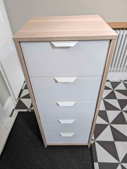 Photo of free Ikea Askvoll - chest of 5 drawers (Surbiton) #1