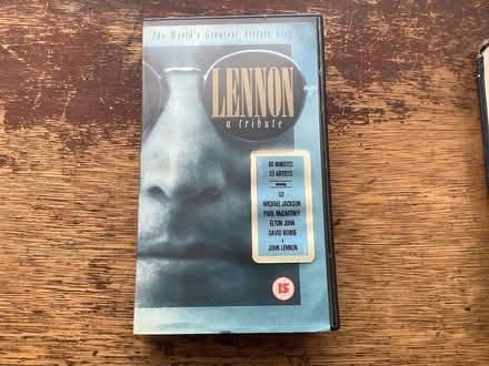 Photo of free Lennon tribute vhs (Crewkerne) #1
