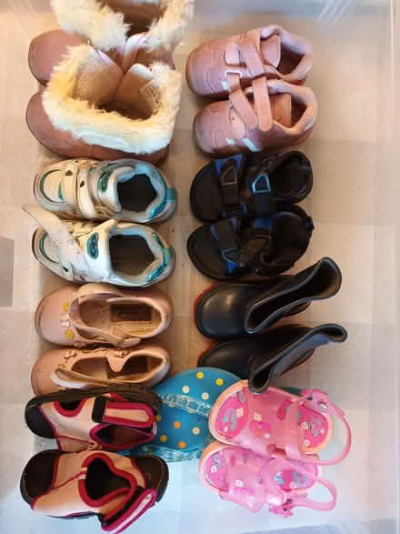 Photo of free 8 pairs of toddler shoes (Walnut Tree MK7) #1