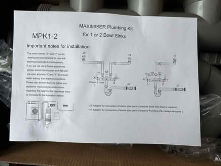 Photo of free MPK1-2 maximiser plumbing kit #2 (Broadstairs CT10) #2