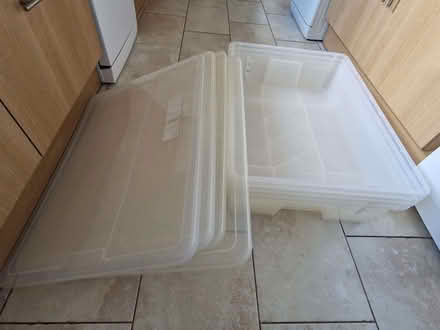 Photo of free 4 IKEA under bed storage boxes with lids (Twyford RG10) #4