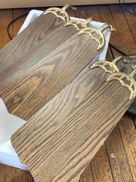 Photo of free 42” ceiling fan/ light (Winsted) #4