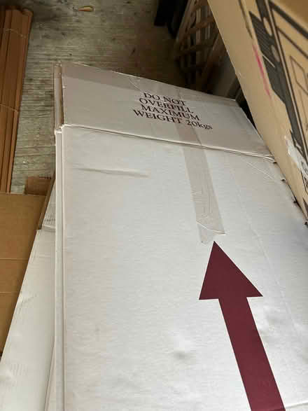 Photo of free Cupboard boxes (North Lancing BN15) #2