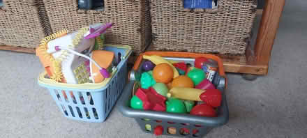 Photo of free Children's plastic fruit and veg and cash register (Chinley SK23) #1