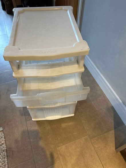 Photo of free 3 draw plastic cabinet (Didcot OX11) #2