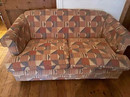 Photo of free Colourful 2 seater sofa (Stroud Green N4) #1