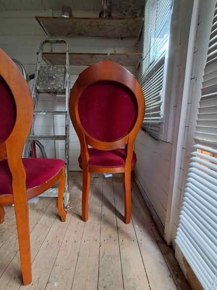 Photo of free 4 Upholstered DIning Chairs (Streatham SW16) #2