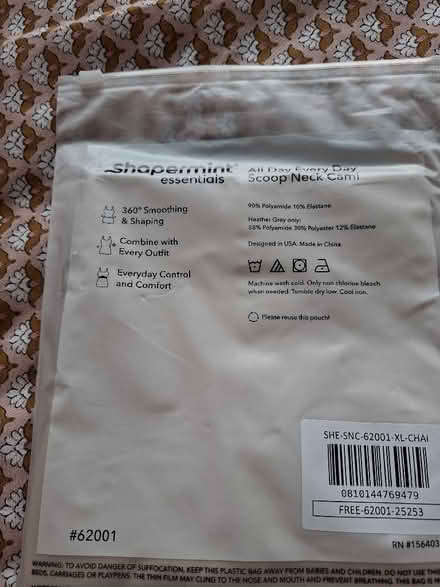 Photo of free 2 x Shapermint camies (Dronfield Woodhouse S18) #2