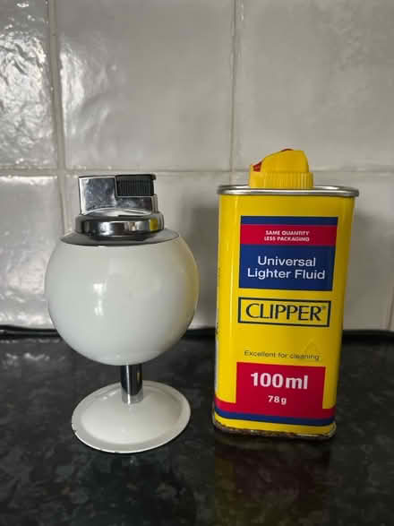 Photo of free Lighter & Lighter Fluid (Mitcham CR4) #1