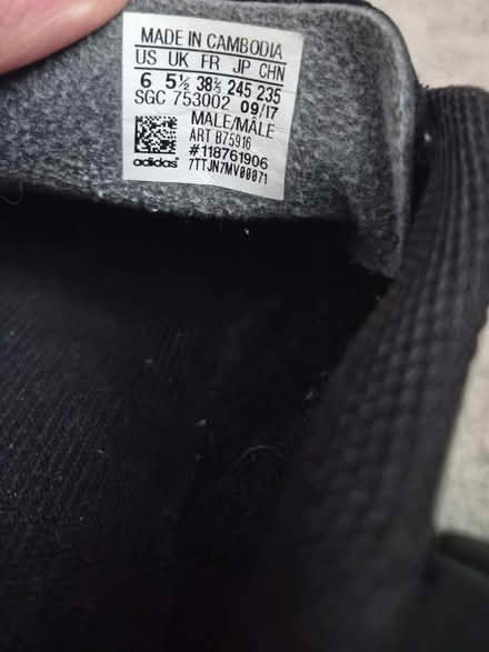 Photo of free Adidas Football boots 5.5 (Guildford GU1) #3