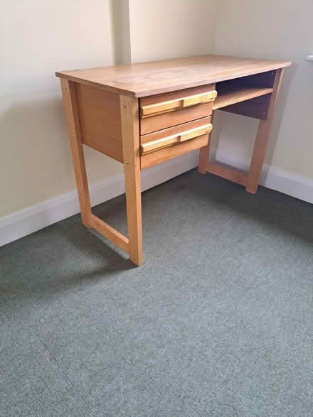 Photo of free Solid Pine Desk / Sewing Table (Crofton Park, Brockley) #3