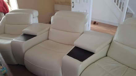 Photo of free Large Recliner sofa leather (Byfleet KT14) #3