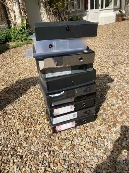 Photo of free Storage boxes and folders (Uley) #1