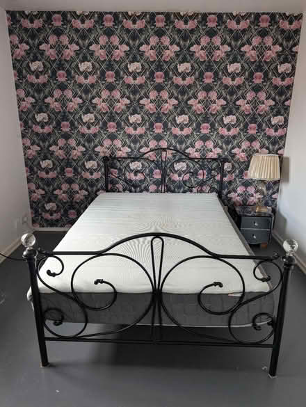 Photo of free Double bed frame (Salford M6) #3