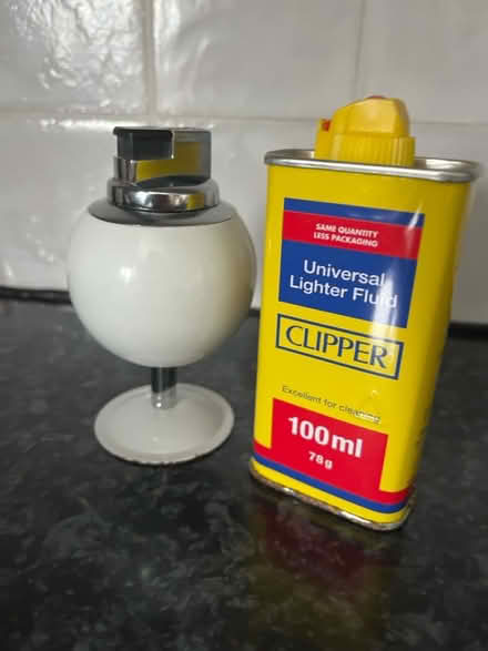 Photo of free Lighter & Lighter Fluid (Mitcham CR4) #3